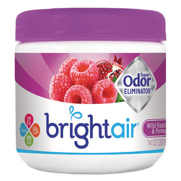 BRIGHT Air® Super Odor Eliminator, Wild Raspberry And Pomegranate, 14 Oz Jar freeshipping - TVN Wholesale